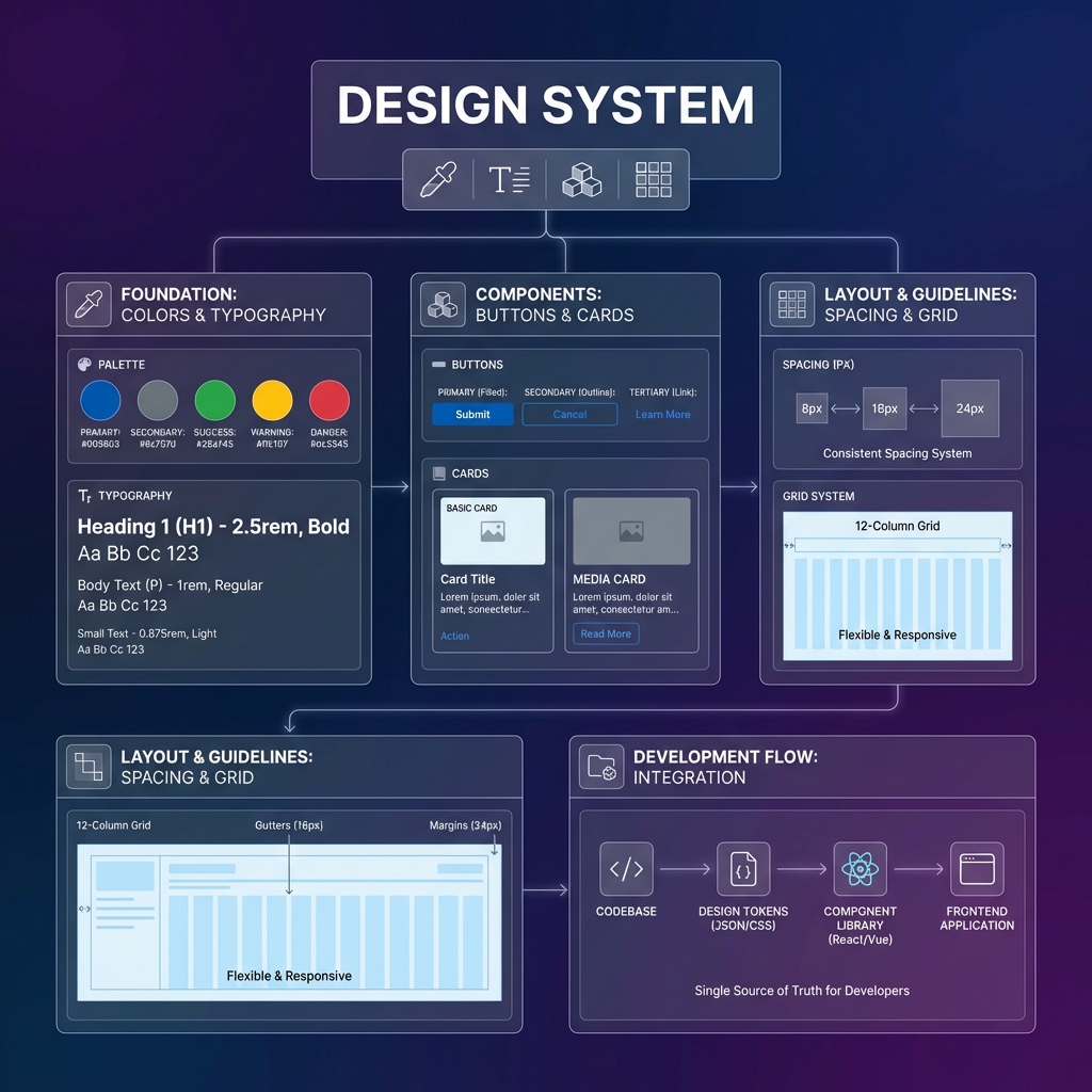 Design System Components and Architecture